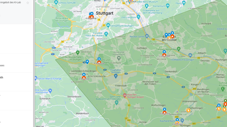 KI-Landkarte: Einblick in das KI-Expertennetzwerk