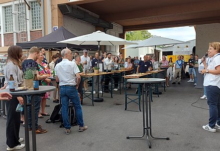 Das bwcon Sommerfest im Greiner Areal in Nürtingen.